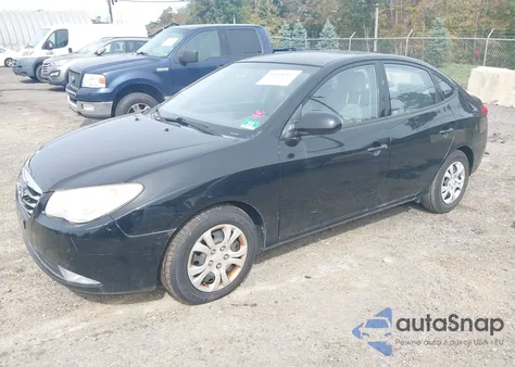 2010 Hyundai Elantra Gls из США, поврежденный, VIN KMHDU4AD6AU016515